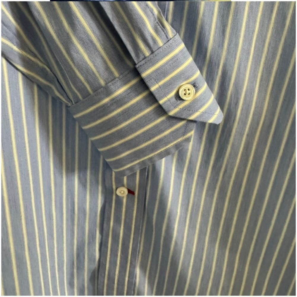 Daniel Cremieux Light Blue Striped Button Down Shirt. Size XL - Picture 5 of 8